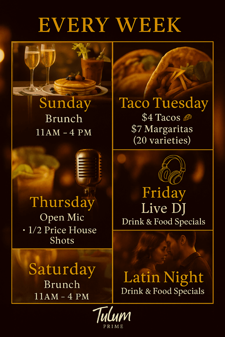 tulum weekly events